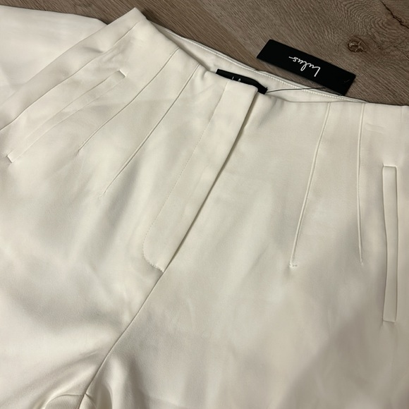 NWT Lulus white high waisted trouser - Picture 6 of 12
